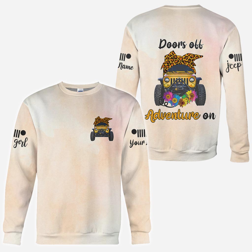 Personalized Adventure Jeep Hoodie Custom Name Gifts