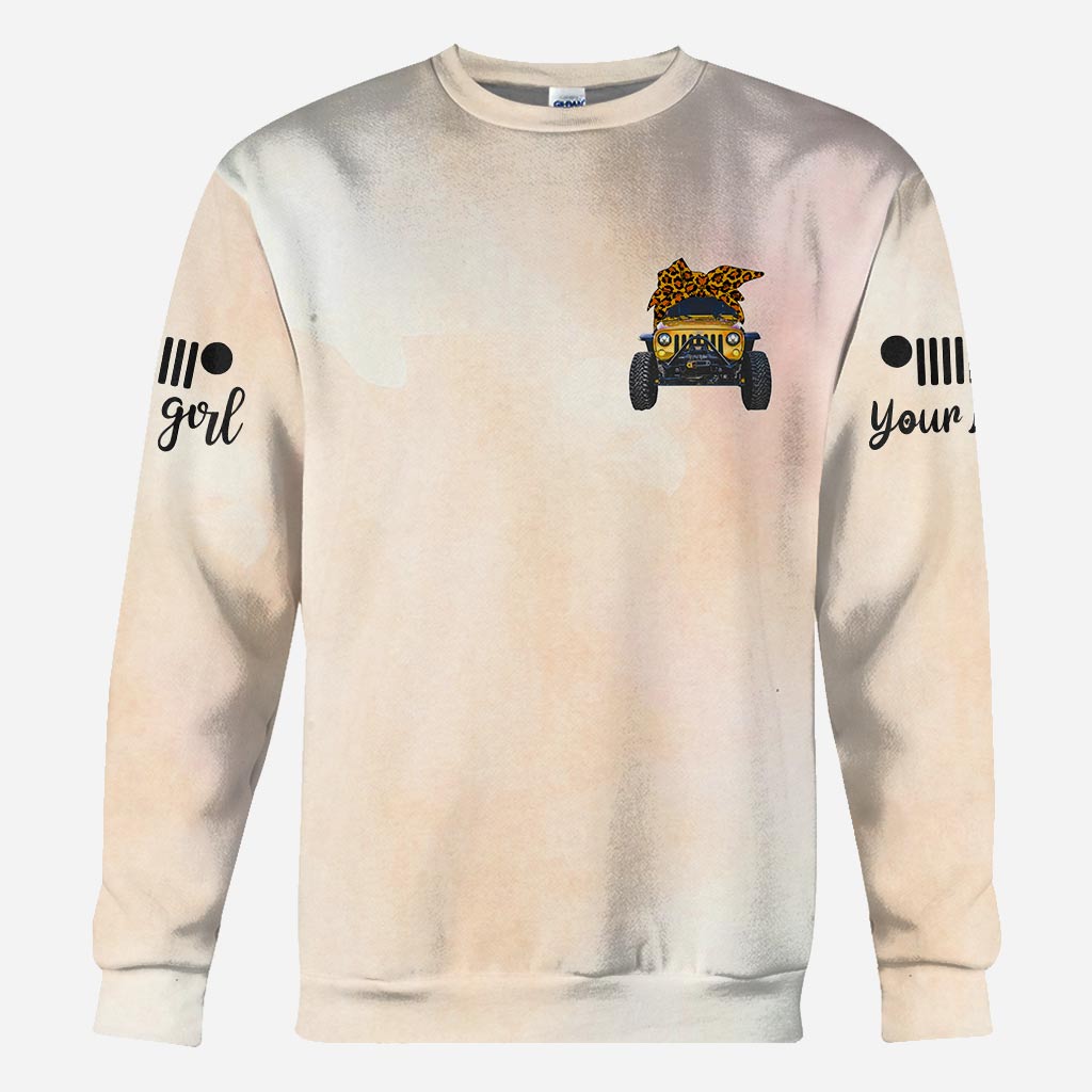 Personalized Adventure Jeep Hoodie Custom Name Gifts