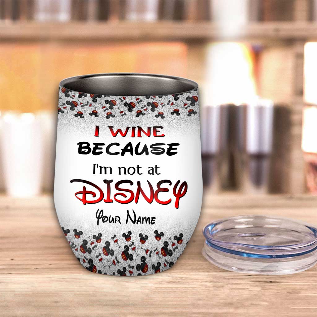 Personalized Wine Tumbler Custom Name Gift for Birthday & Christmas