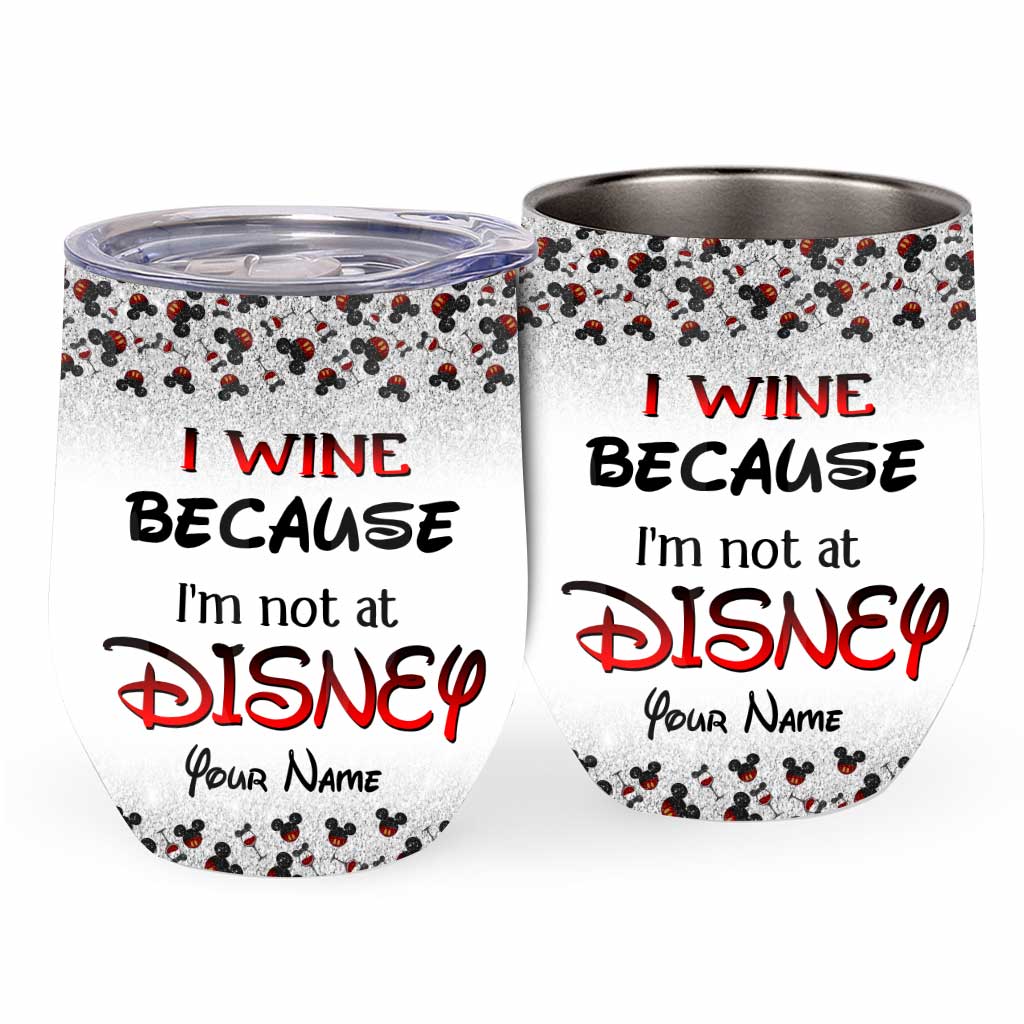 Personalized Wine Tumbler Custom Name Gift for Birthday & Christmas
