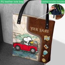 Load image into Gallery viewer, Personalized Travel Tote Bag with Custom Name for Mom/Dad
