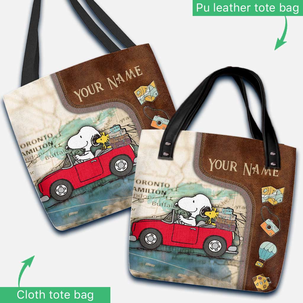 Personalized Travel Tote Bag with Custom Name for Mom/Dad