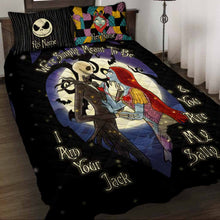 Load image into Gallery viewer, Personalized Nightmare Quilt Set Custom Couple Gift for Anniversary
