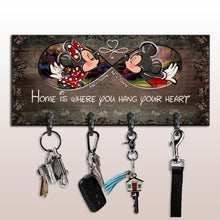 Load image into Gallery viewer, Personalized Mickey Mouse Key Rack Custom Name Gift for Home

