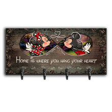 Load image into Gallery viewer, Personalized Mickey Mouse Key Rack Custom Name Gift for Home
