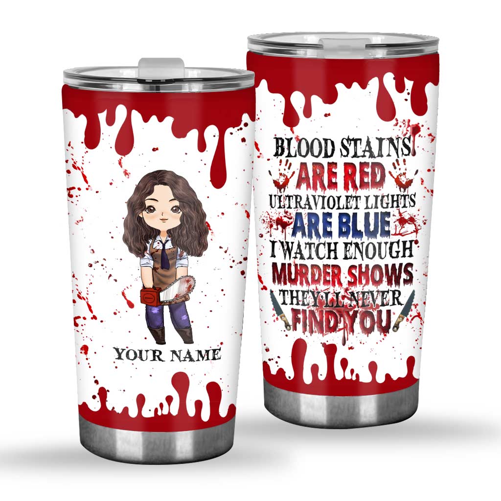 Personalized Halloween Tumbler Custom Name Unique Gift Idea