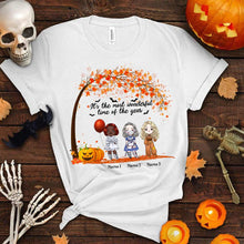 Load image into Gallery viewer, Personalized Halloween Bestie T-Shirt &amp; Hoodie Gift for Friends
