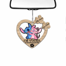 Load image into Gallery viewer, Personalized I’m Yours Car Ornament Custom Name Gift for Couples
