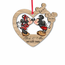 Load image into Gallery viewer, Personalized Christmas Mouse Ornament Custom Name Gift
