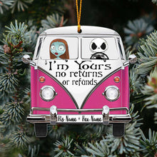 Load image into Gallery viewer, Personalized Christmas Nightmare Ornament Custom Name Gift
