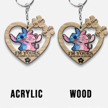 Load image into Gallery viewer, Personalized Ohana Keychain Custom Name Gift for Him/Her
