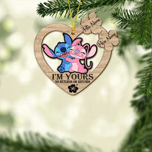 Load image into Gallery viewer, Personalized Christmas Ohana Ornament Custom Name Gift for Couples
