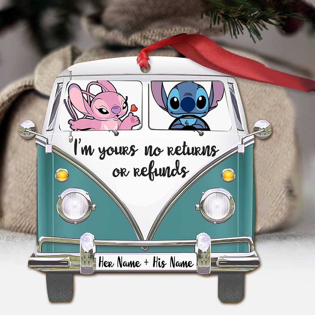Personalized Ohana Christmas Ornament Custom Names Gift