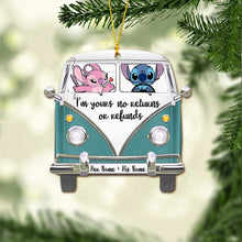 Load image into Gallery viewer, Personalized Ohana Christmas Ornament Custom Names Gift

