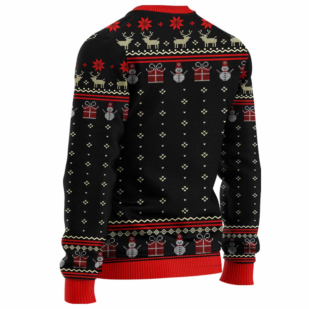 Personalized Christmas Sweater Custom Name Festive Gift