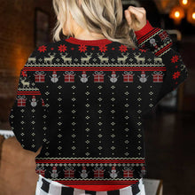 Load image into Gallery viewer, Personalized Christmas Sweater Custom Name Festive Gift

