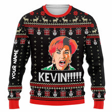 Load image into Gallery viewer, Personalized Christmas Sweater Custom Name Festive Gift
