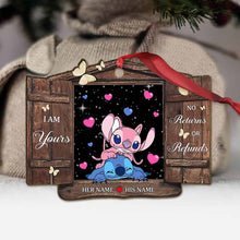 Load image into Gallery viewer, Personalized Christmas Ohana Ornament Custom Gift for Couples

