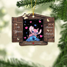 Load image into Gallery viewer, Personalized Christmas Ohana Ornament Custom Gift for Couples
