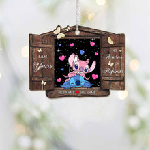 Load image into Gallery viewer, Personalized Christmas Ohana Ornament Custom Gift for Couples
