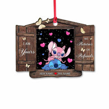 Load image into Gallery viewer, Personalized Christmas Ohana Ornament Custom Gift for Couples
