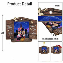 Load image into Gallery viewer, Personalized Christmas Mouse Ornament Custom Name Gift for Couples
