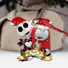 Load image into Gallery viewer, Personalized Nightmare Before Christmas Ornament Custom Name Gift for Couples
