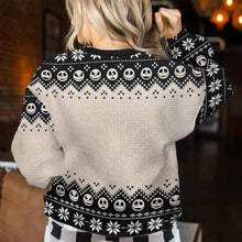 Load image into Gallery viewer, Personalized Christmas Sweater Unique Nightmare Before Christmas Gift
