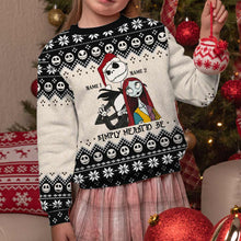 Load image into Gallery viewer, Personalized Christmas Sweater Unique Nightmare Before Christmas Gift
