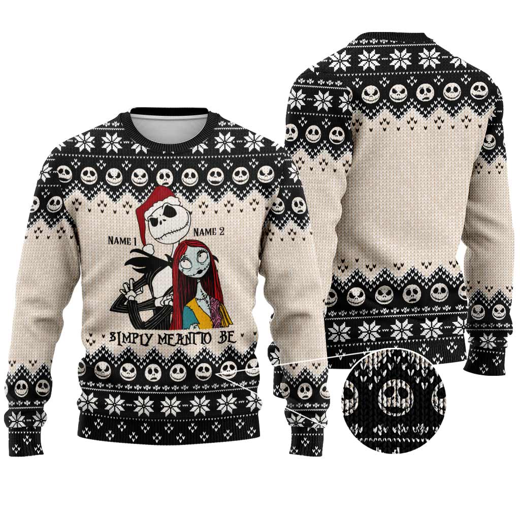 Personalized Christmas Sweater Unique Nightmare Before Christmas Gift