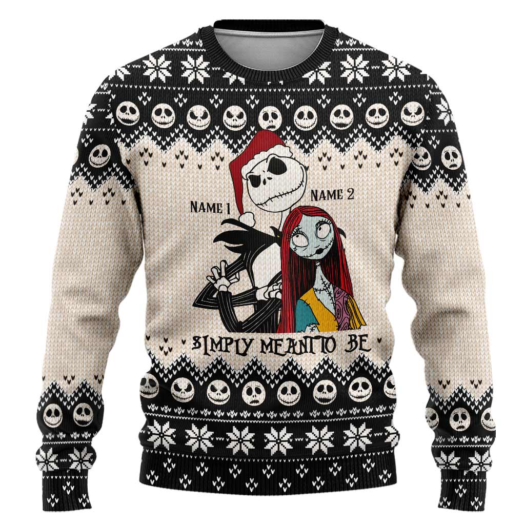 Personalized Christmas Sweater Unique Nightmare Before Christmas Gift