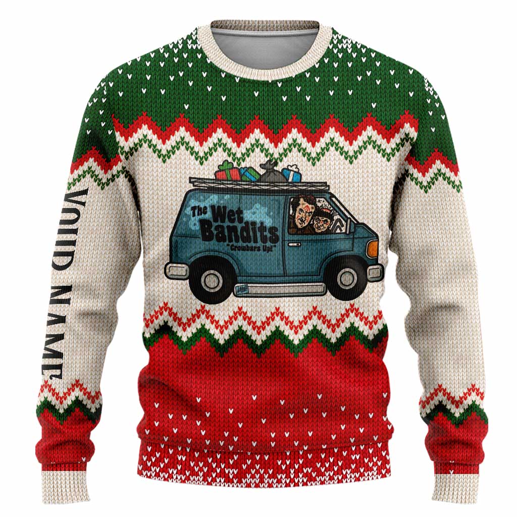 Personalized Wet Bandits Christmas Sweater Unique Gift