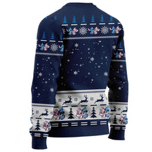 Load image into Gallery viewer, Personalized Aloha Ohana Christmas Sweater Custom Names
