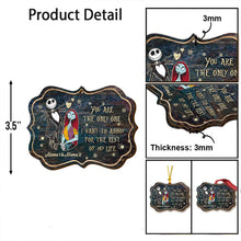 Load image into Gallery viewer, Personalized Nightmare Before Christmas Ornament Custom Name Gift
