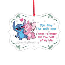 Load image into Gallery viewer, Personalized Ohana Acrylic Ornament Custom Names Christmas Gift
