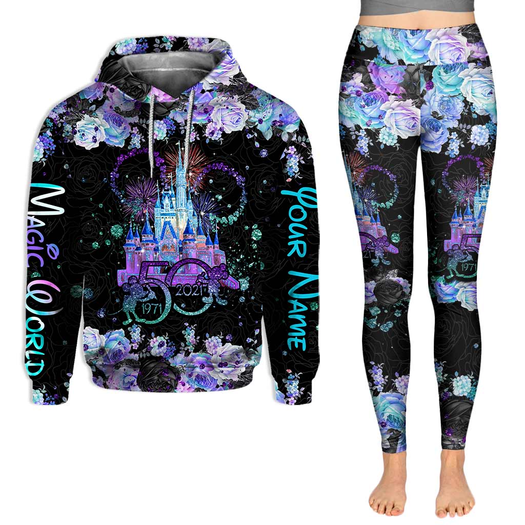 Personalized Magic World Hoodie & Leggings Set for Kids