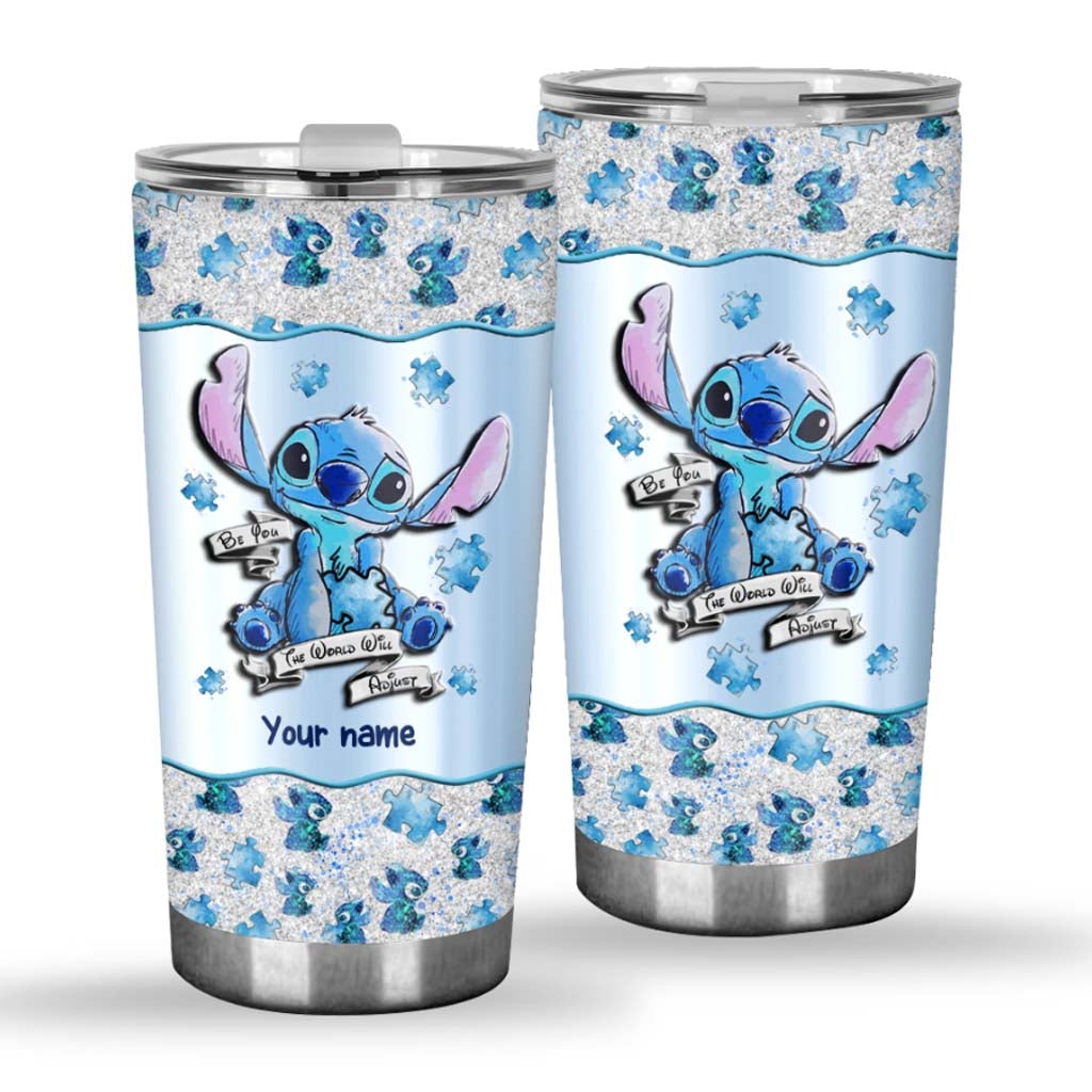Personalized Autism Awareness Tumbler Custom Name Gift