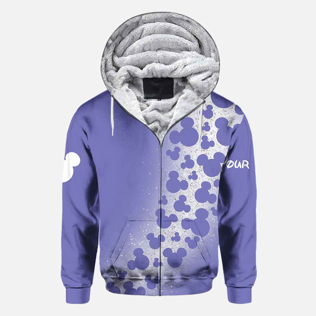 Personalized Magical Mouse Ears All Over Hoodie Custom Name Gift