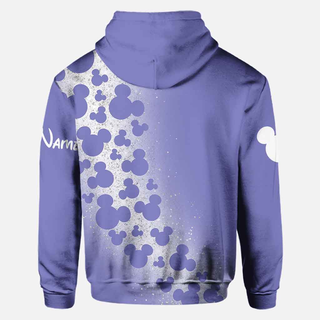 Personalized Magical Mouse Ears All Over Hoodie Custom Name Gift