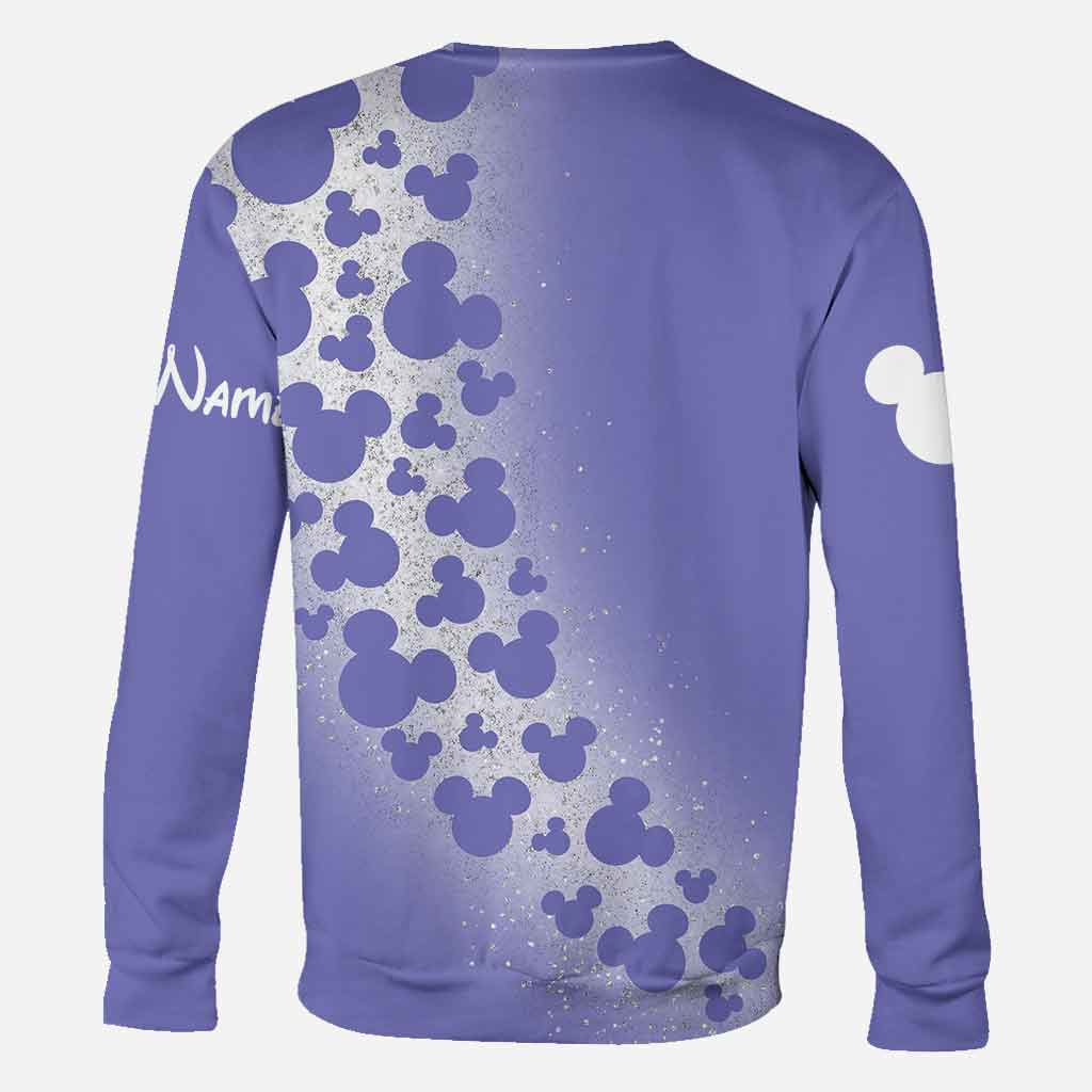 Personalized Magical Mouse Ears All Over Hoodie Custom Name Gift