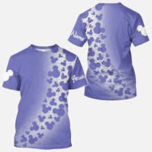 Load image into Gallery viewer, Personalized Magical Mouse Ears All Over Hoodie Custom Name Gift

