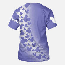 Load image into Gallery viewer, Personalized Magical Mouse Ears All Over Hoodie Custom Name Gift
