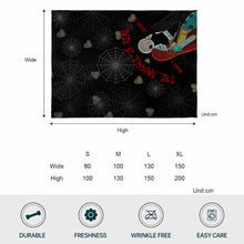 Load image into Gallery viewer, Personalized Couple Nightmare Blanket Custom Names Gift
