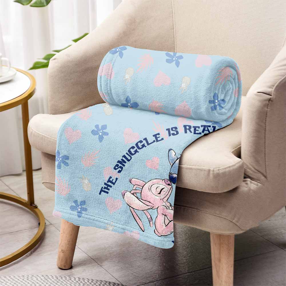 Personalized Ohana Blanket for Couples | Snuggle Gift Idea
