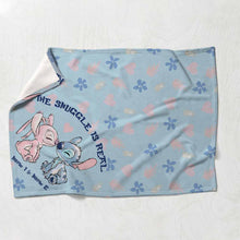 Load image into Gallery viewer, Personalized Ohana Blanket for Couples | Snuggle Gift Idea
