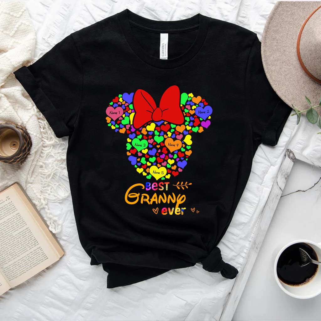 Personalized Mother's Day T-Shirt & Hoodie Best Grandma Ever Gift