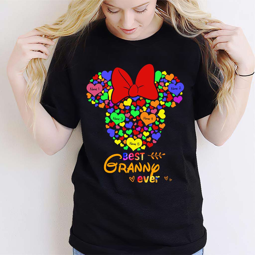 Personalized Mother's Day T-Shirt & Hoodie Best Grandma Ever Gift