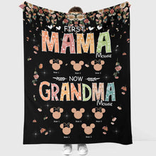 Load image into Gallery viewer, Personalized Mother's Day Grandma Blanket Custom Name Gift
