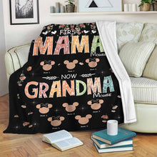 Load image into Gallery viewer, Personalized Mother's Day Grandma Blanket Custom Name Gift
