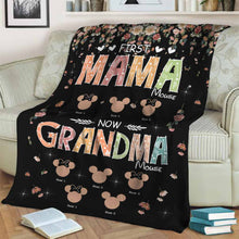 Load image into Gallery viewer, Personalized Mother's Day Grandma Blanket Custom Name Gift
